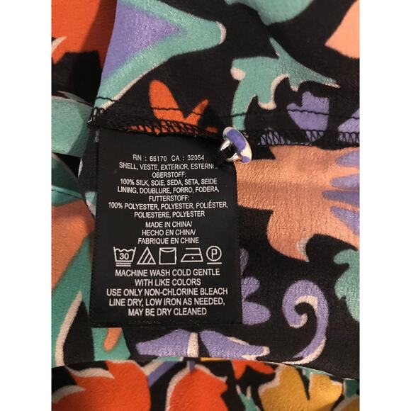 Anthropologie Maeve Folkart Kimono Top - Size 0 - Picture 9 of 10